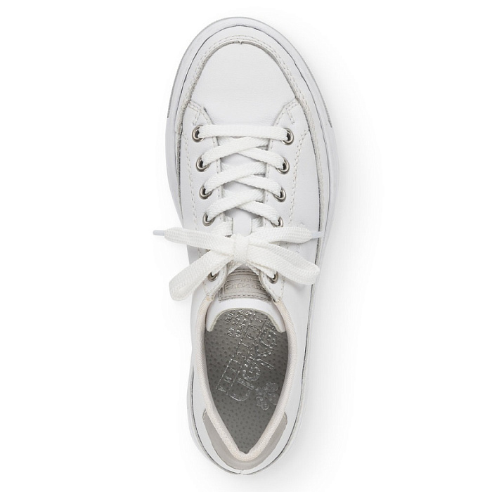 Женские кеды RIEKER белые, артикул L8847-80