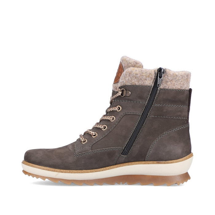 Женские ботинки basic REMONTE серые, артикул R8477-46