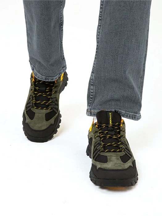 Мужские кроссовки STROBBS хаки, артикул C3458-19