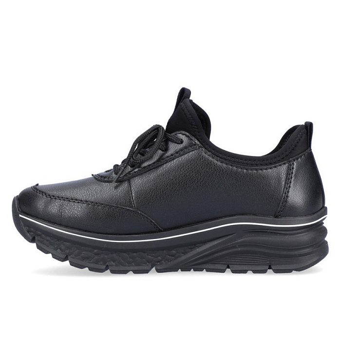 Женские кроссовки RIEKER черные, артикул 48050-00