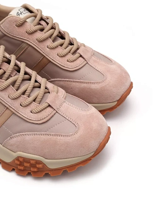 Женские кроссовки SOFIA-ALEXANDRA бежевые, артикул SA16523-WT-1