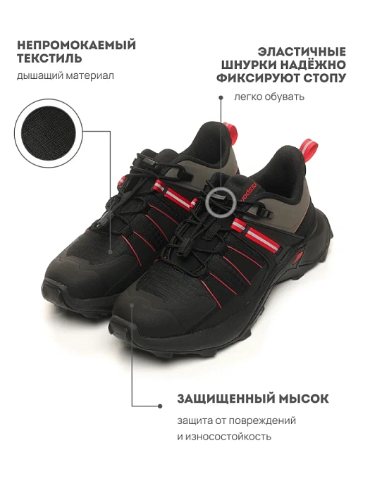 Женские кроссовки RS SPORT черные, артикул LK234A2W-3/black