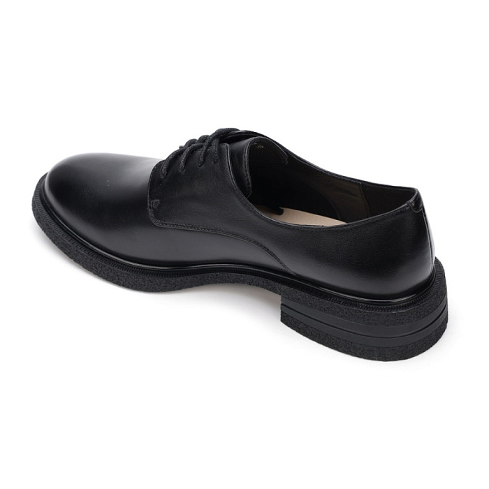 Женские дерби FEDERICA RODARI черные, артикул 15E-A4001D-1