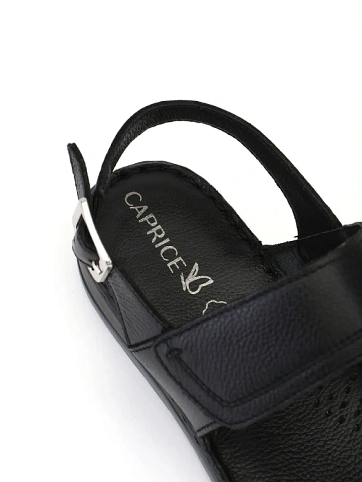 Женские сандалии CAPRICE черные, артикул 9-28153-42-022
