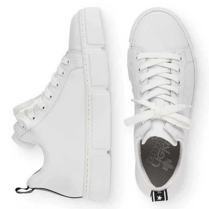 Женские кеды RIEKER белые, артикул N5901-80