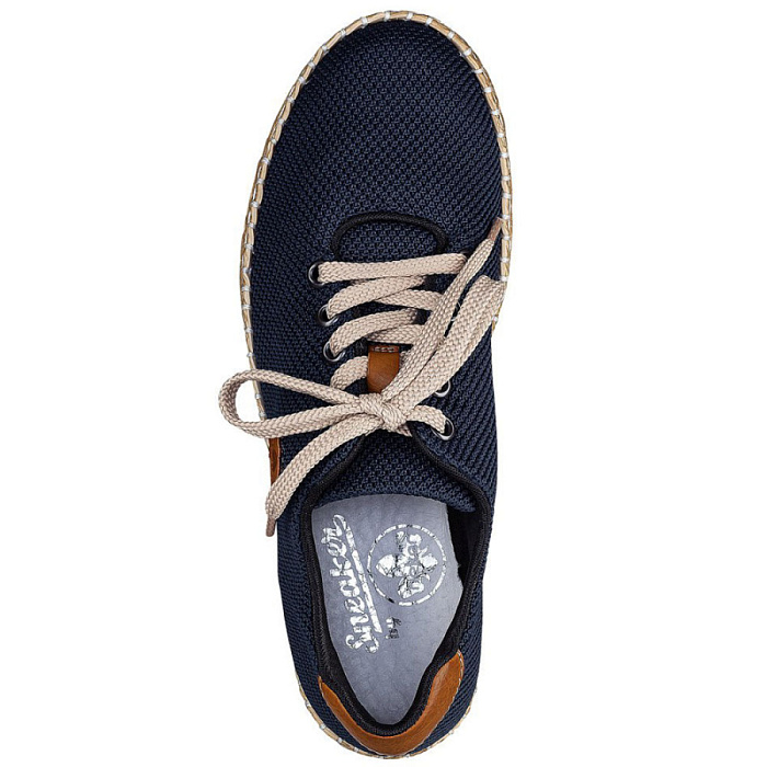Женские кеды RIEKER синие, артикул L78G0-14