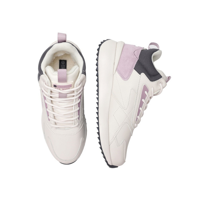 Женские ботинки basic STROBBS бежевые, артикул F8450-12