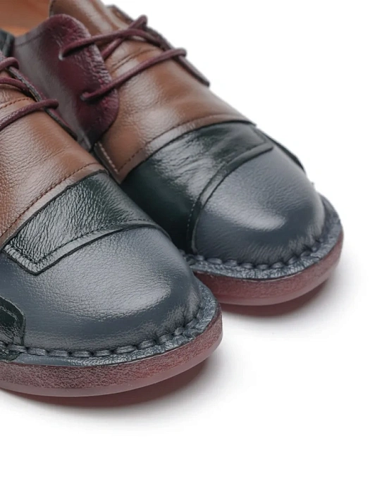 Женские туфли eObuv синие, артикул DB8369-21