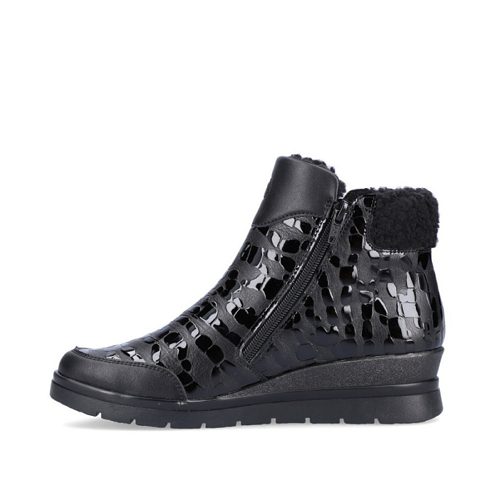 Женские ботинки basic REMONTE черные, артикул R0775-03