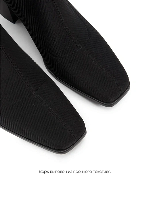 Женские ботинки SOFIA-ALEXANDRA черные, артикул 38E-HF885-A