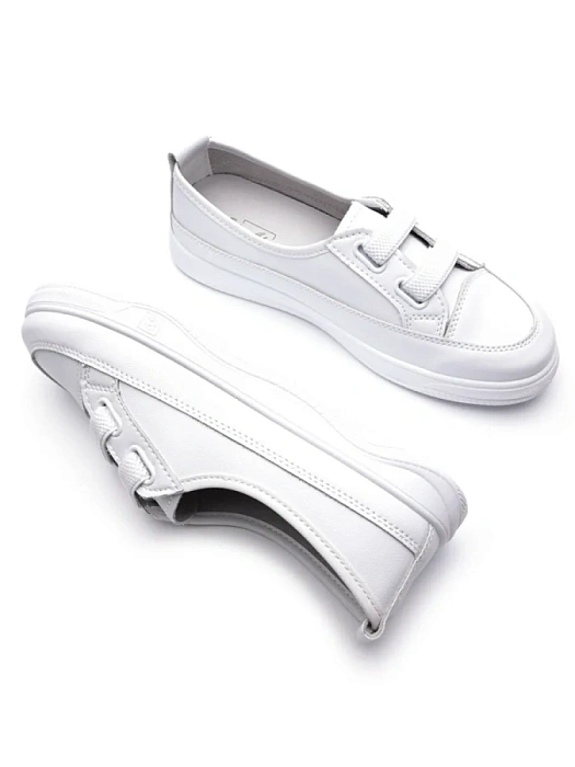 Женские кеды SOFIA-ALEXANDRA белые, артикул XJS22-BWLC6-005B