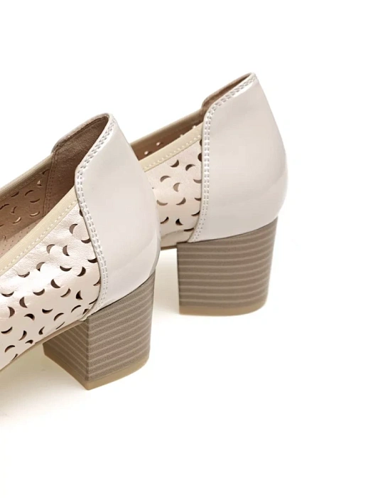 Женские туфли лодочки basic CAPRICE бежевые, артикул 9-22300-42-408