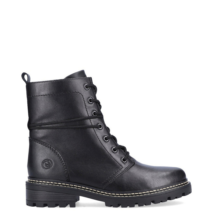 Женские ботинки basic REMONTE черные, артикул D0B75-01