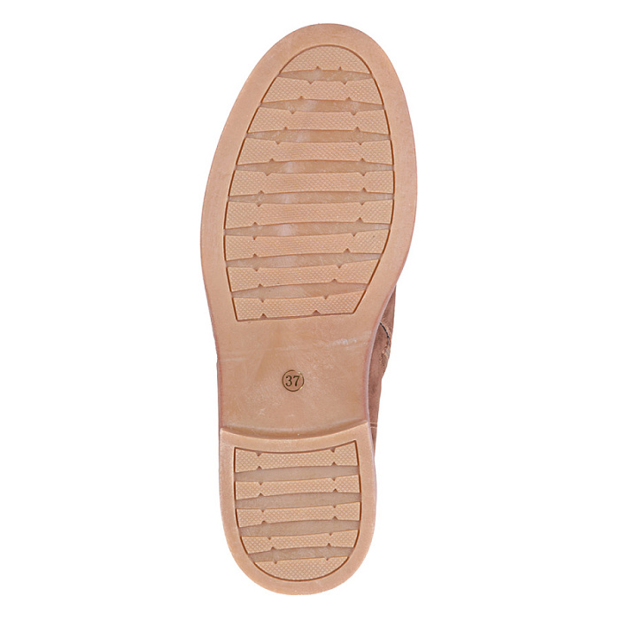 Женские ботинки basic Donna Daniella  коричневые, артикул VIC5-20_Z10966-R18-2-S_BROWN