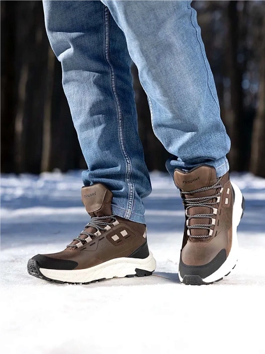 Мужские кроссовки RS SPORT коричневые, артикул 1581058_brown/M