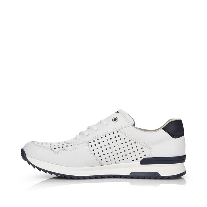 Мужские кроссовки RIEKER белые, артикул 16106-80
