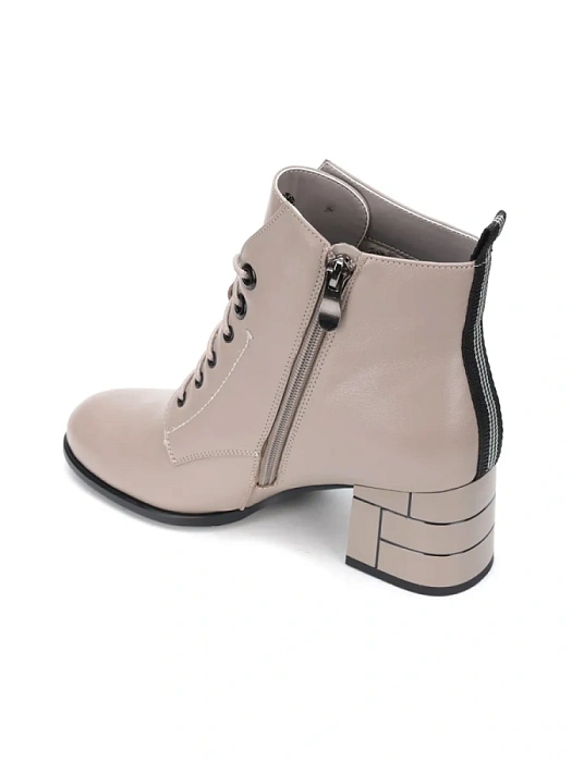 Женские ботильоны FEDERICA RODARI перламутровые, артикул 15EOB-A3725D-7-1