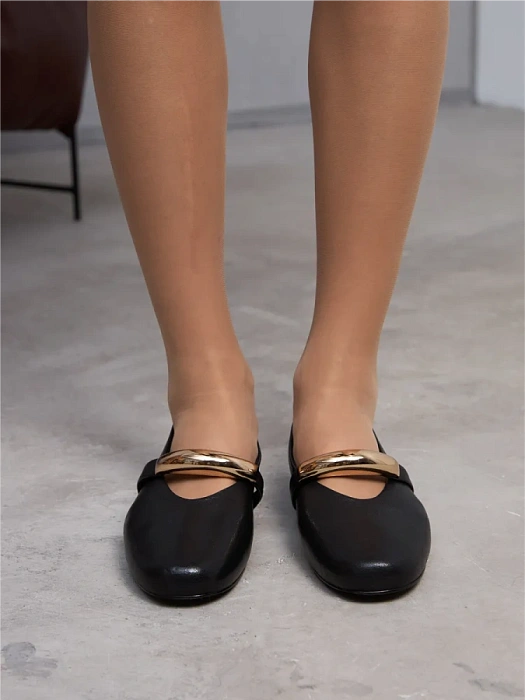 Женские туфли SOFIA-ALEXANDRA черные, артикул 38E-B140-H445D2-25W