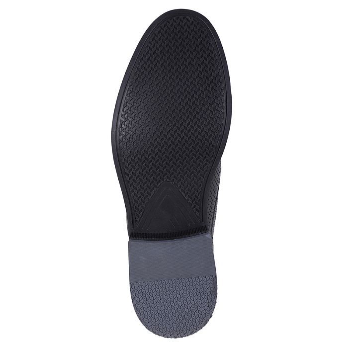 Мужские туфли basic BRUNO RENZONI  черные, артикул 156-258-262-1
