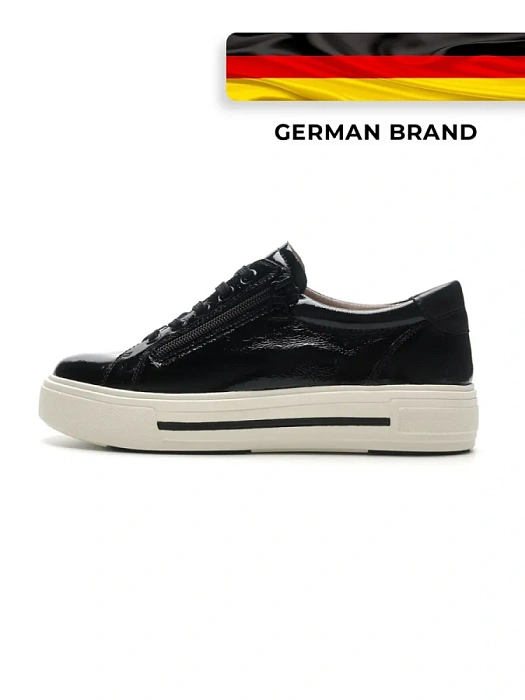 Женские кеды CAPRICE черные, артикул 9-23351-43-019