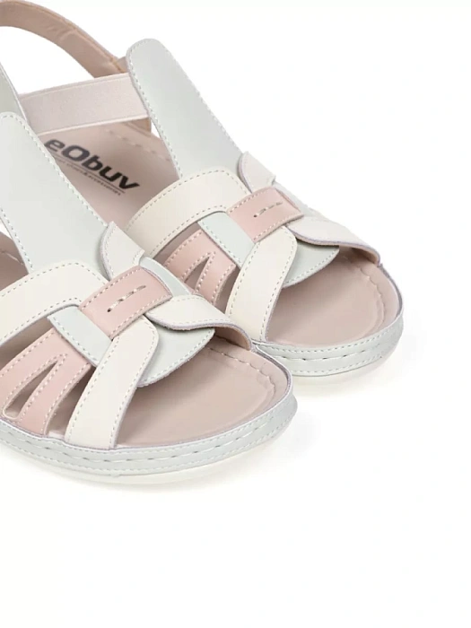 Женские сандалии eObuv мятные, артикул 52E-LQ6122-020.EO