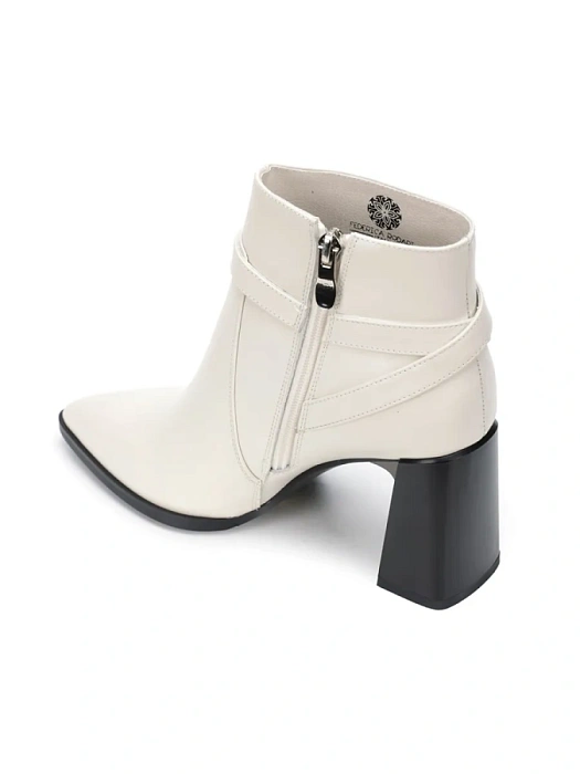 Женские ботильоны FEDERICA RODARI бежевые, артикул 38E-HF53-6164R2