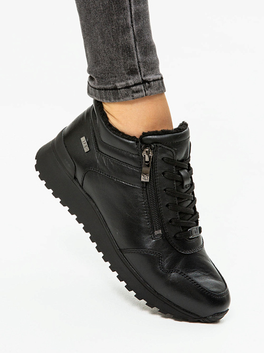 Женские кроссовки CAPRICE черные, артикул 9-26201-43-022