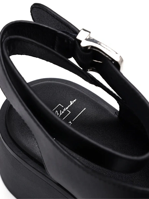 Женские босоножки  SOFIA-ALEXANDRA черные, артикул SA16592-WL-1