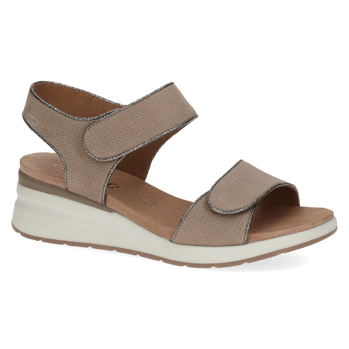 Женские босоножки  CAPRICE бежевые, артикул 9-9-28307-20-334