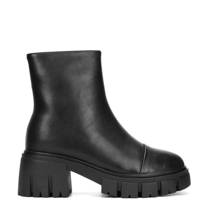 Женские ботинки basic Donna Daniella  черные, артикул 22C15-8-101ZK1