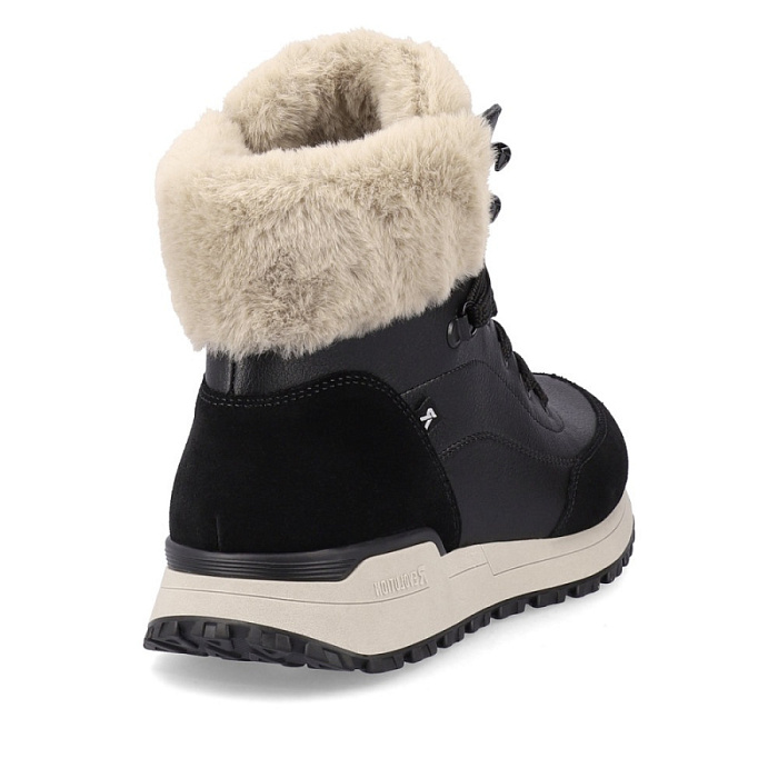 Женские ботинки basic RIEKER черные, артикул W0670-00