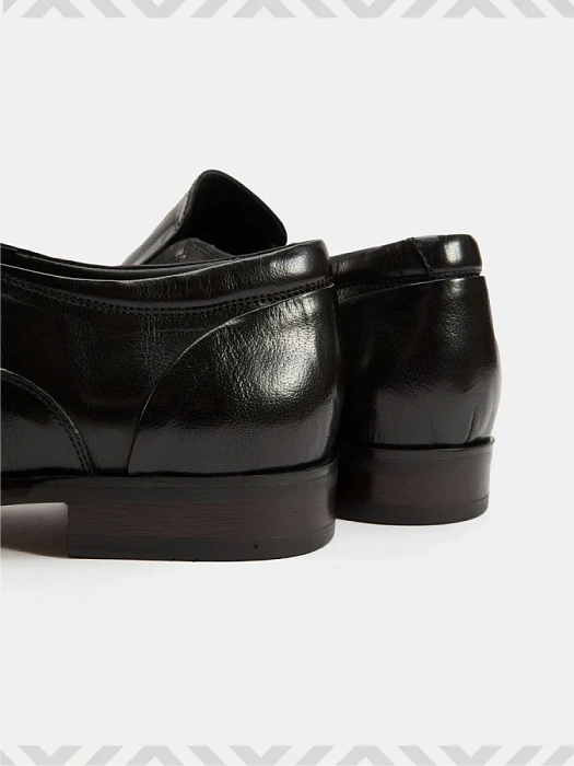 Мужские туфли BRUNO RENZONI  черные, артикул J3032-10-A33