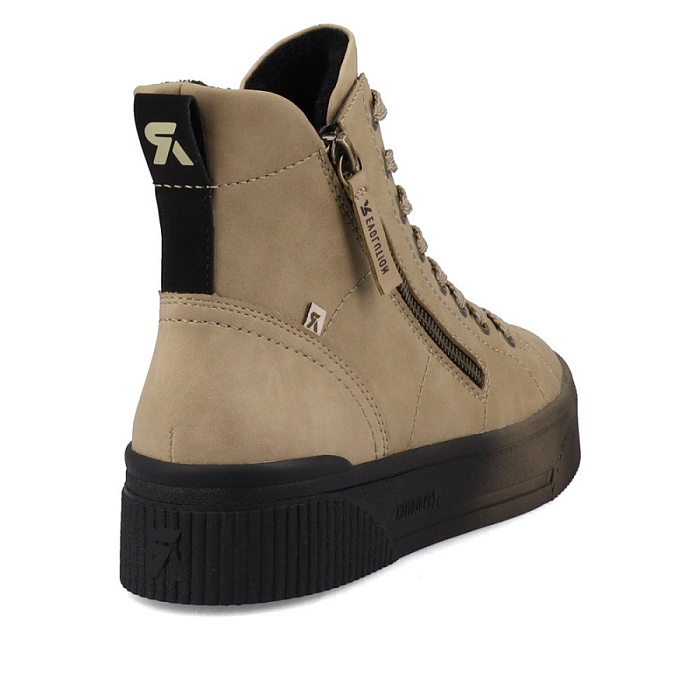 Женские ботинки basic RIEKER бежевые, артикул W0761-20