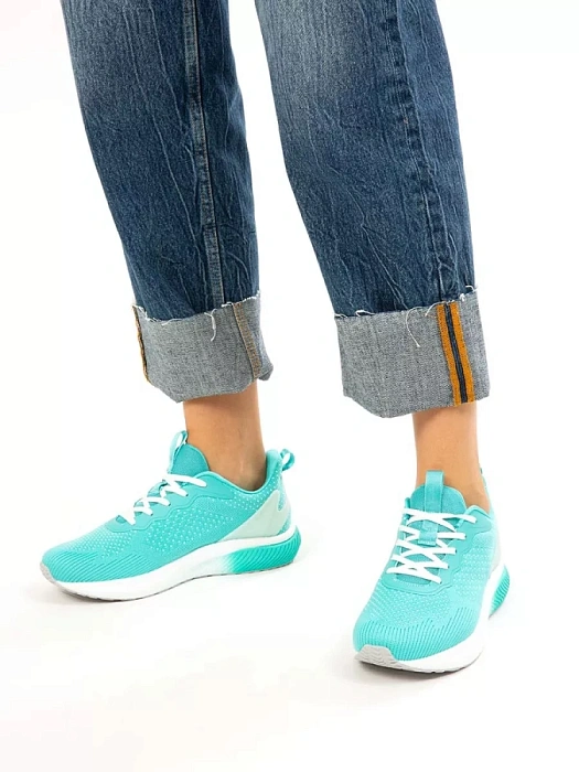 Женские кроссовки SOFIA-ALEXANDRA бирюзовые, артикул SA16785-WB/8-1