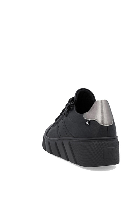 Женские кеды RIEKER черные, артикул W2605-02