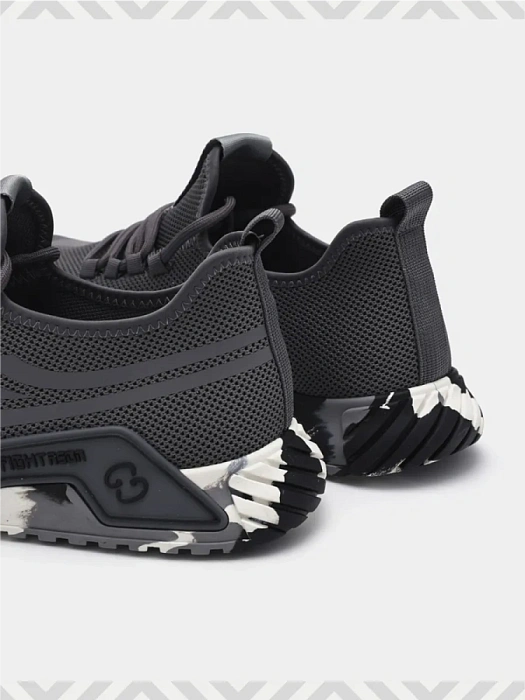 Мужские кроссовки BRUNO RENZONI  серые, артикул BR6716-MB/10