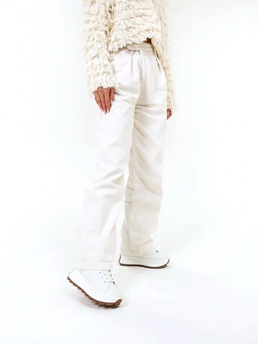 Женские ботинки SOFIA-ALEXANDRA белые, артикул F243-PAK-04-B-Q