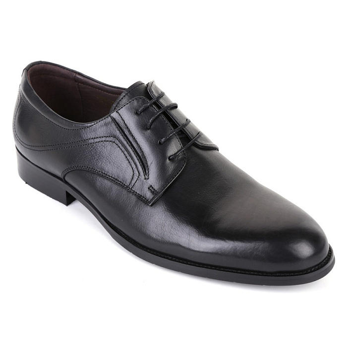 Мужские туфли basic BRUNO RENZONI  черные, артикул 5332A-725A