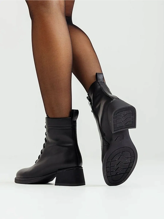 Женские ботинки FEDERICA RODARI черные, артикул 15E-A4563D-2B