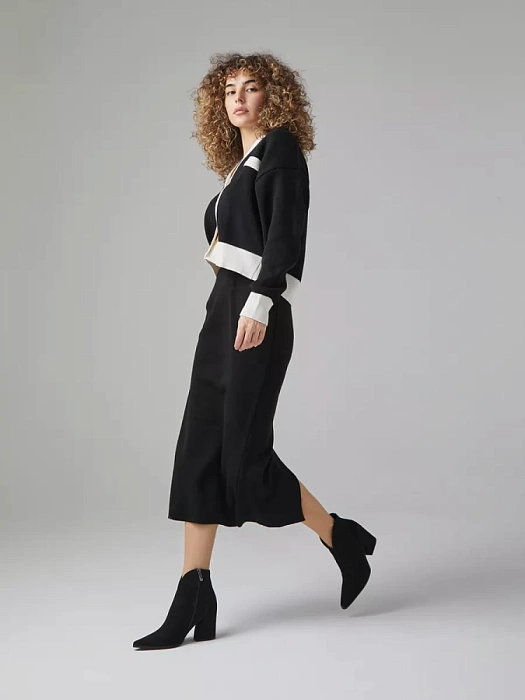 Женские ботильоны MARCO TOZZI черные, артикул 2-25360-41-001