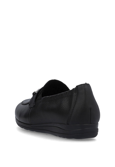 Женские мокасины RIEKER черные, артикул L9354-00