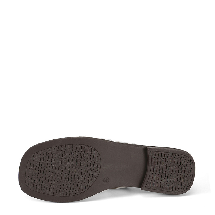 Женские шлепанцы Donna Daniella  бежевые, артикул ALS25-HWLC3-035-3