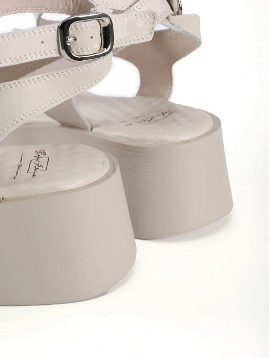 Женские босоножки  SOFIA-ALEXANDRA серые, артикул SA20550-WL