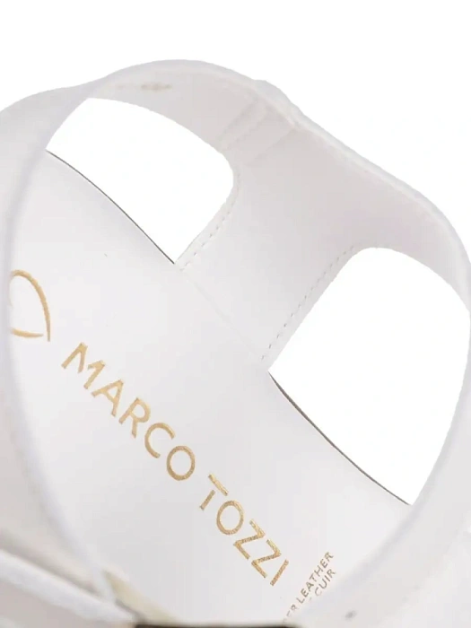 Женские босоножки  MARCO TOZZI белые, артикул 2-2-28780-20-100