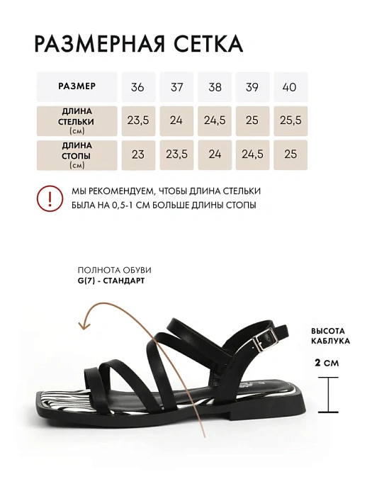 Женские сандалии FEDERICA RODARI черные, артикул 43E-H5298-N65005-2