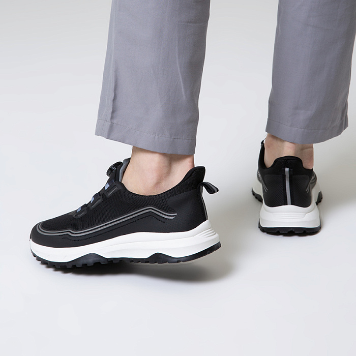 Мужские кроссовки BRUNO RENZONI  черные, артикул DQ81521-1