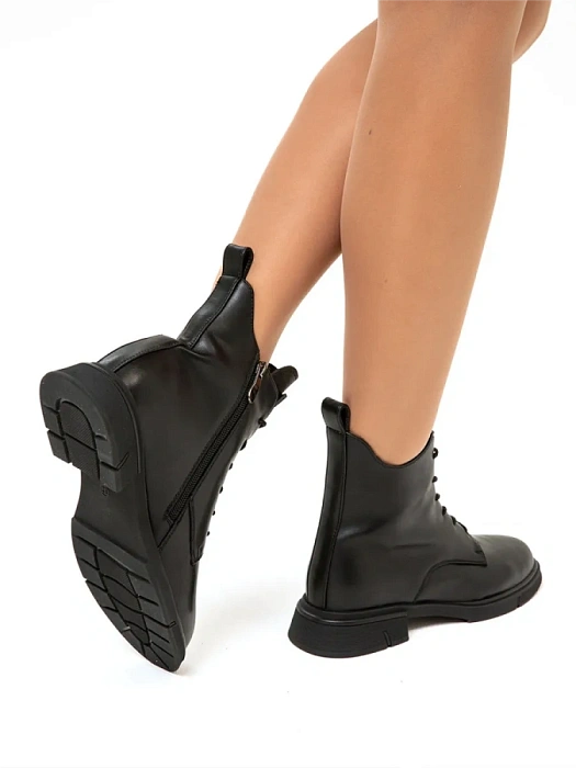 Женские ботинки FEDERICA RODARI черные, артикул 31E-K979-T222