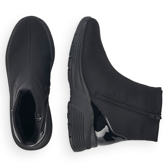 Женские ботинки REMONTE черные, артикул D6677-02