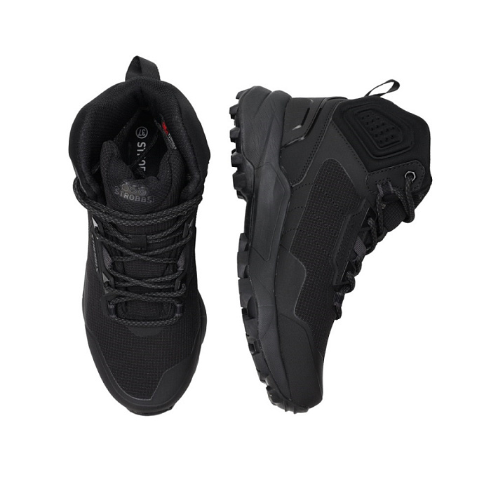 Женские ботинки basic STROBBS черные, артикул F8418-3