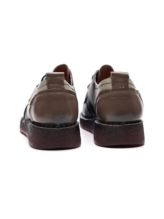 Женские туфли eObuv бежевые, артикул DB8369-7.(W21)